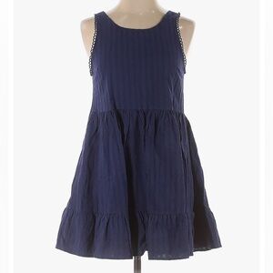 NWT Elia Cher Navy Sleeveless Mini Dress